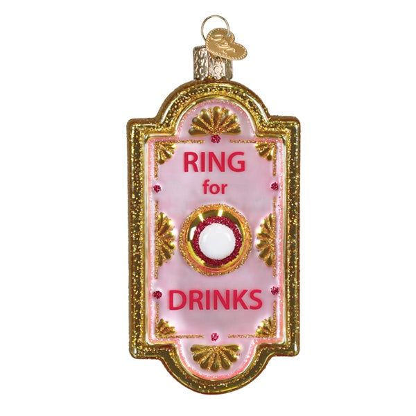 Ring For Drinks Doorbell Ornament