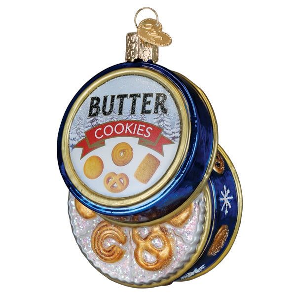 Butter Cookies Tin Ornament
