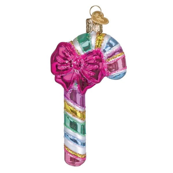Pastel Candy Cane Ornament