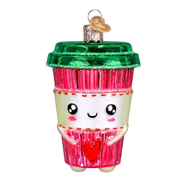 Happy Coffee Ornament