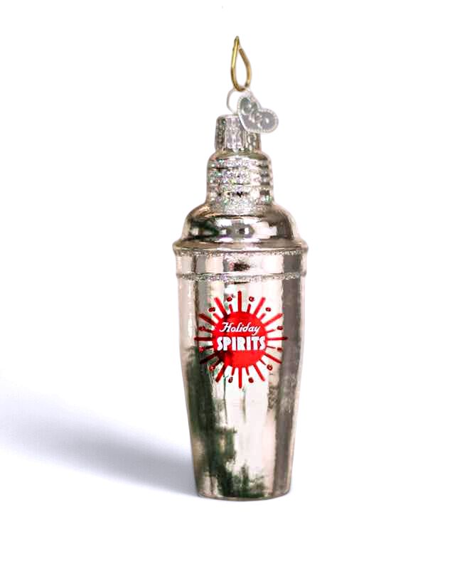 Cocktail Shaker Ornament
