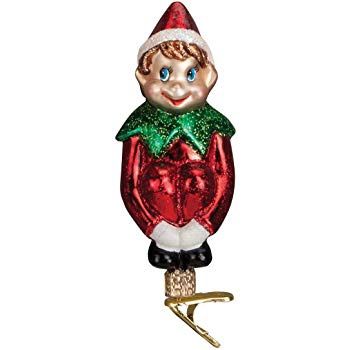 Christmas Pixie With Clip Ornament