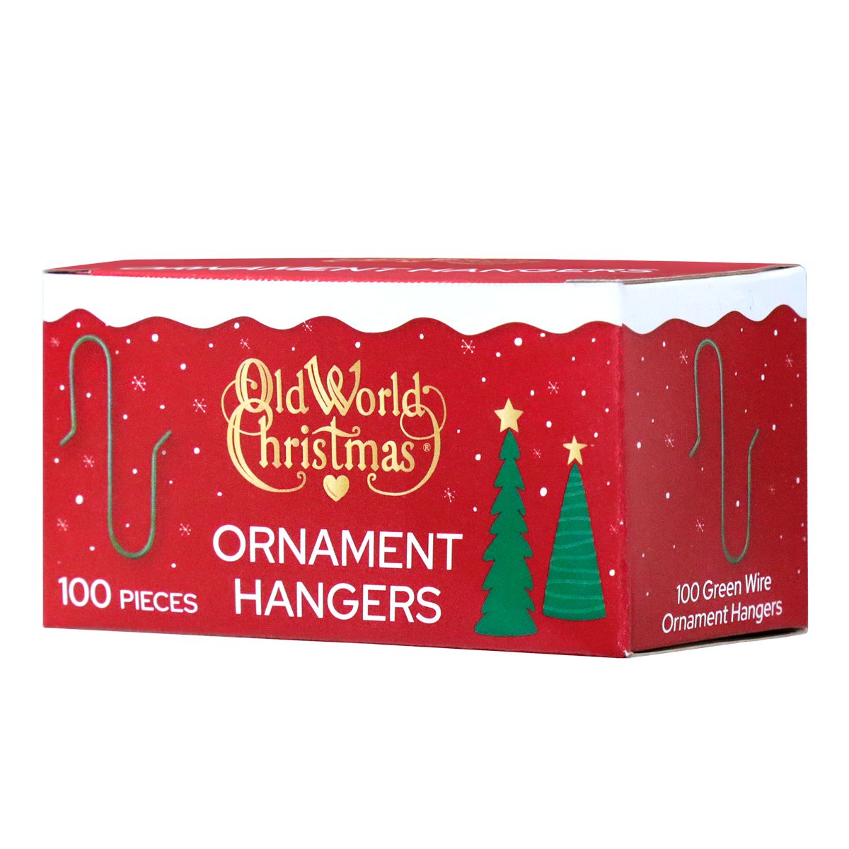 Ornament Hanger - Hook - 100 - Green