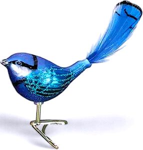 Clip-On Fairy Wren Ornament