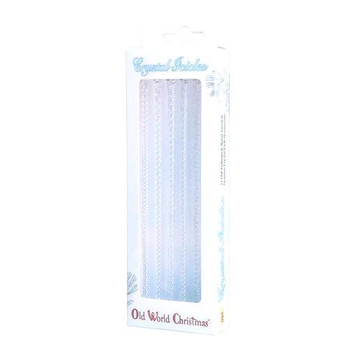 Crystal Icicles - Set of 12