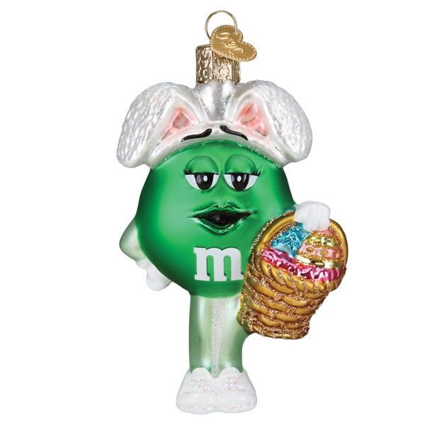 M&amp;M'S Green Easter Ornament