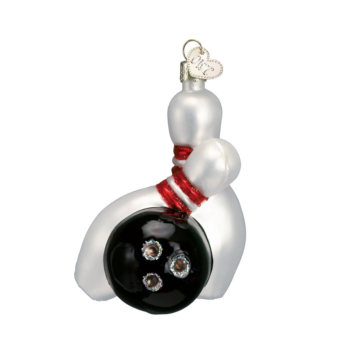 Bowling Ball &amp; Pins Ornament