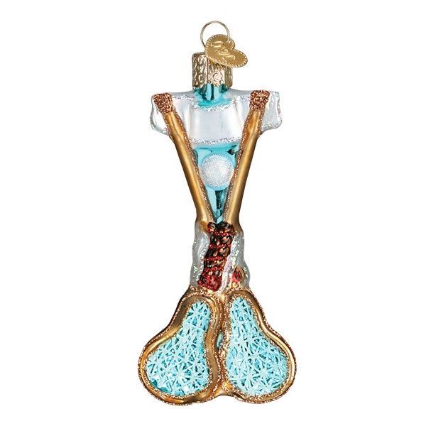 Lacrosse Set Ornament