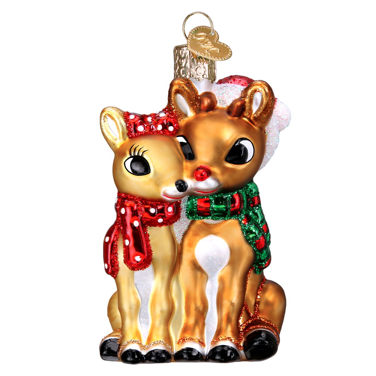 Rudolph And Clarice Ornament