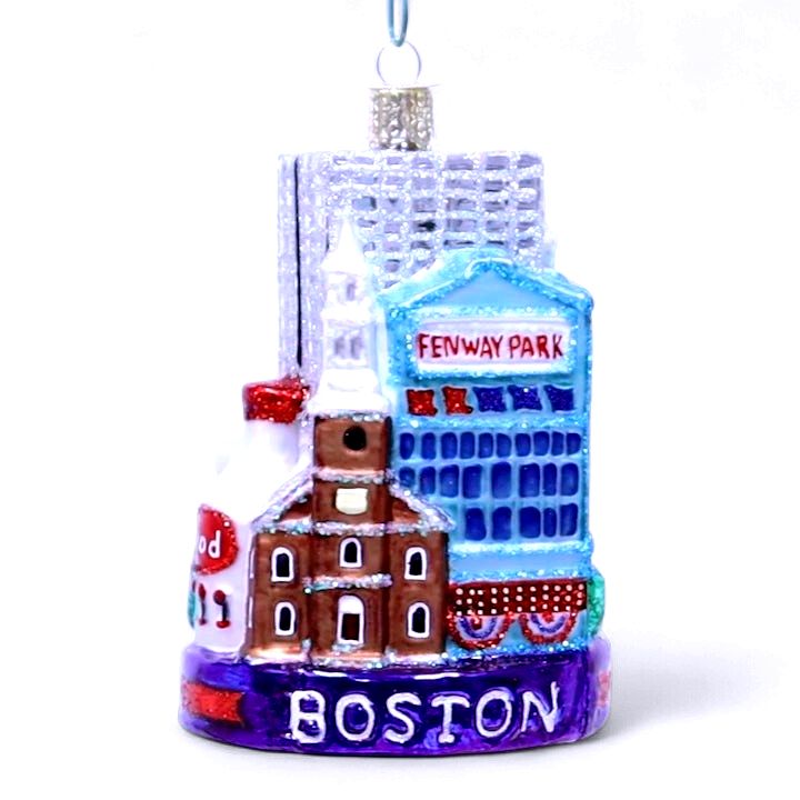 Boston City Ornament