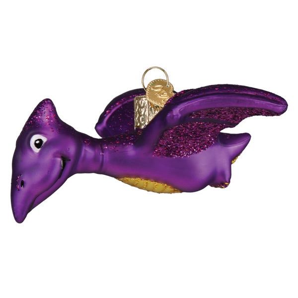 A Roarable Pterodactyl Ornament