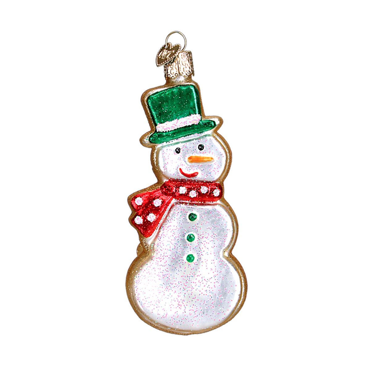 Snowman Sugar Cookie Ornament