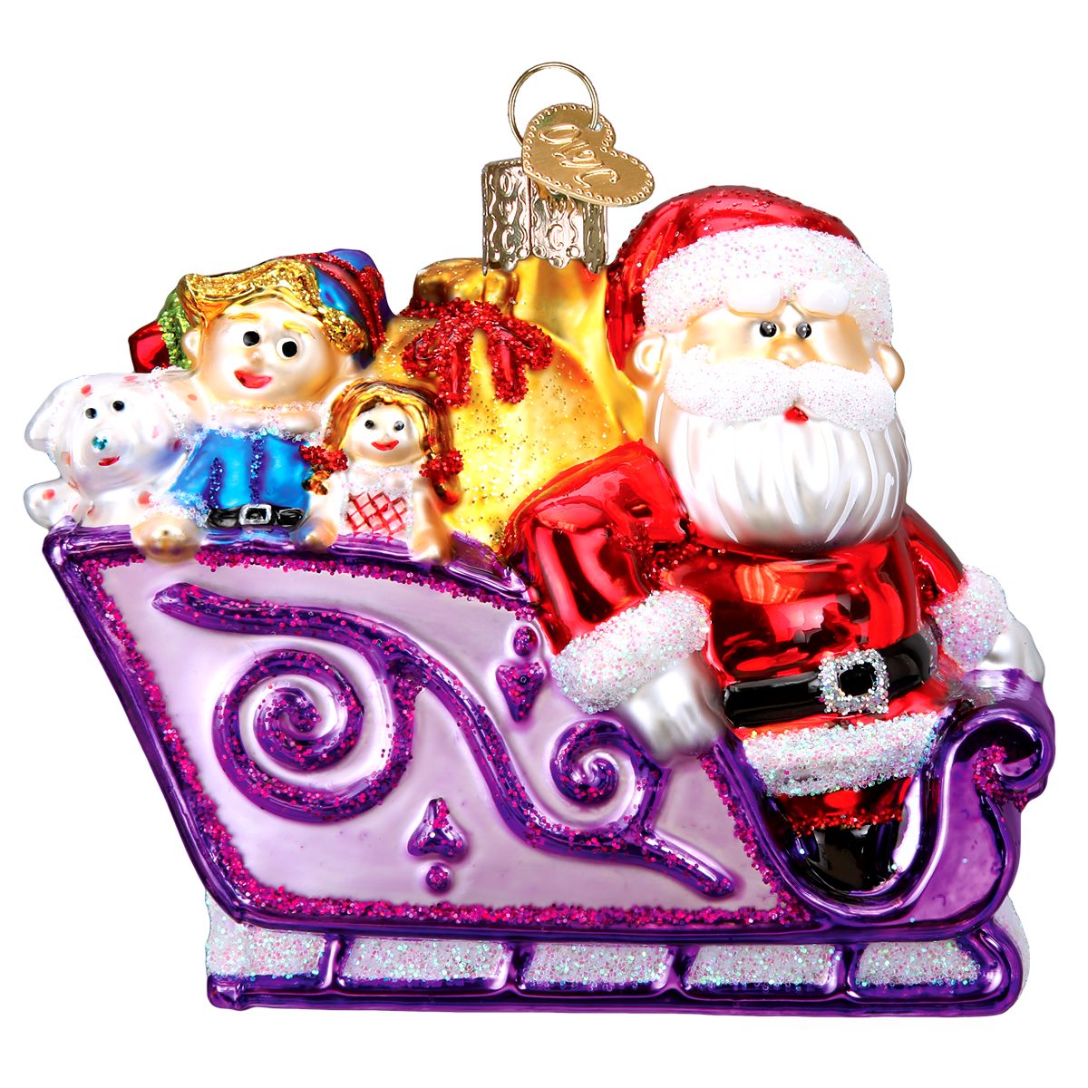 Santa And Friends Ornament