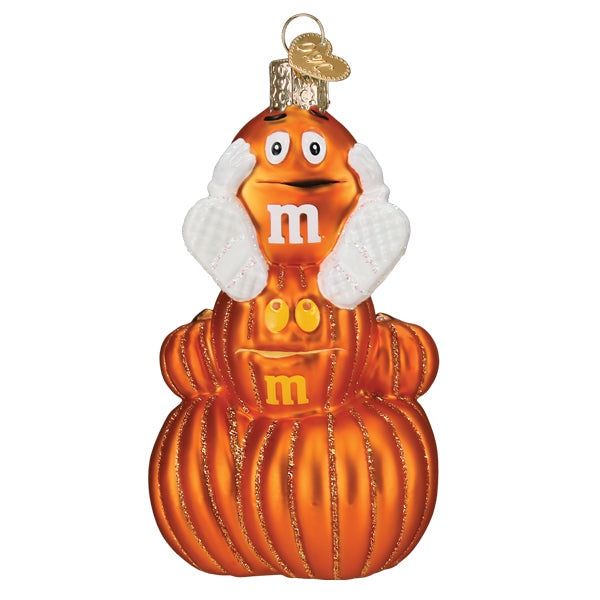M&amp;M'S Orange Autumn Ornament