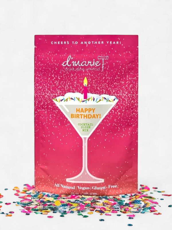 Cocktail Slush Mix Happy Birthday