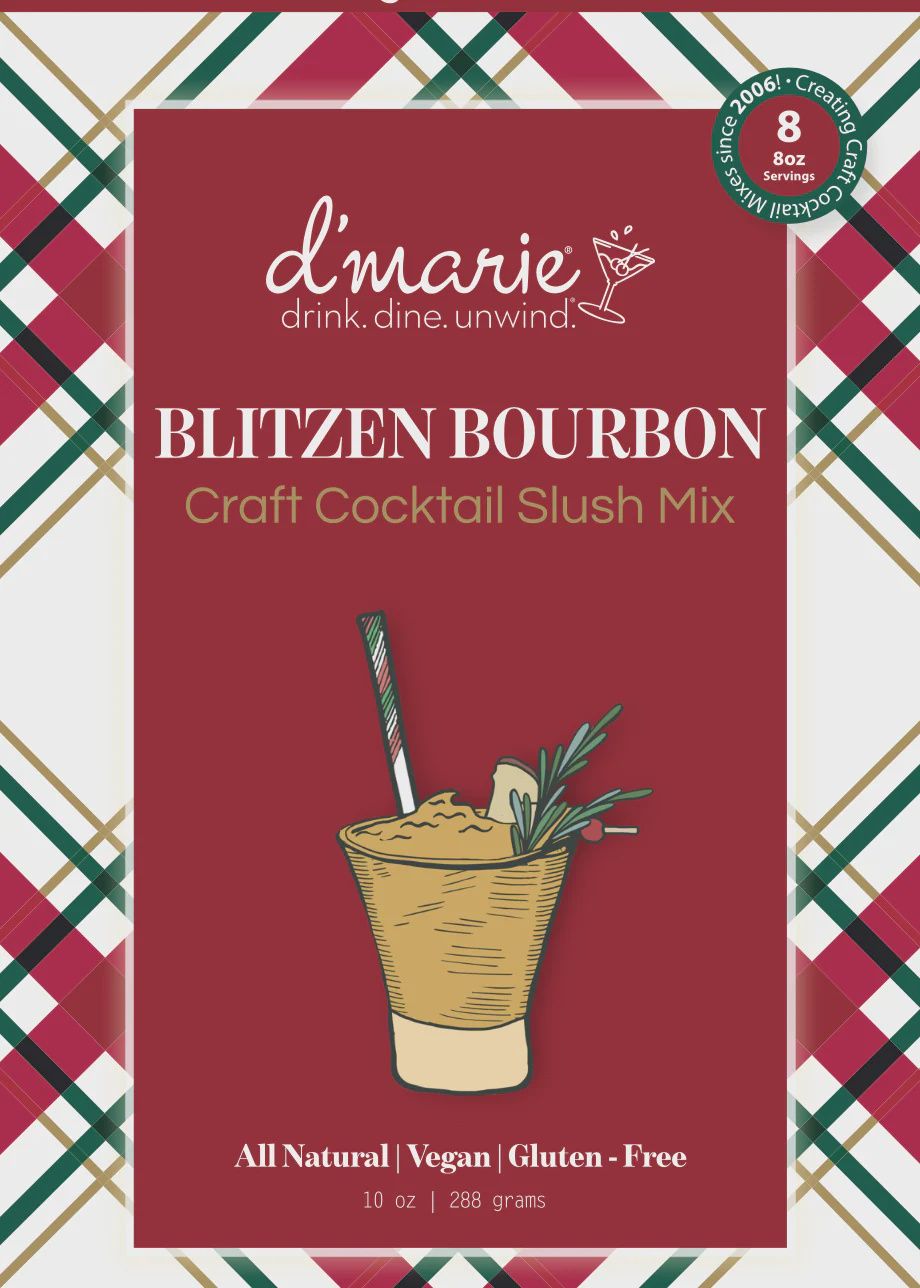 Xmas Cocktail Slush Mix Blitzen Bourbon