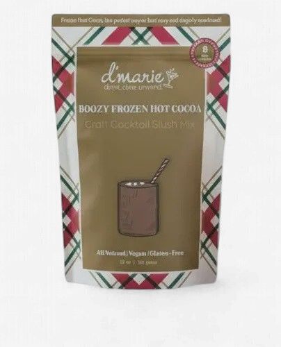 Xmas Cocktail Slush Mix Boozy Frozen Hot Cocoa