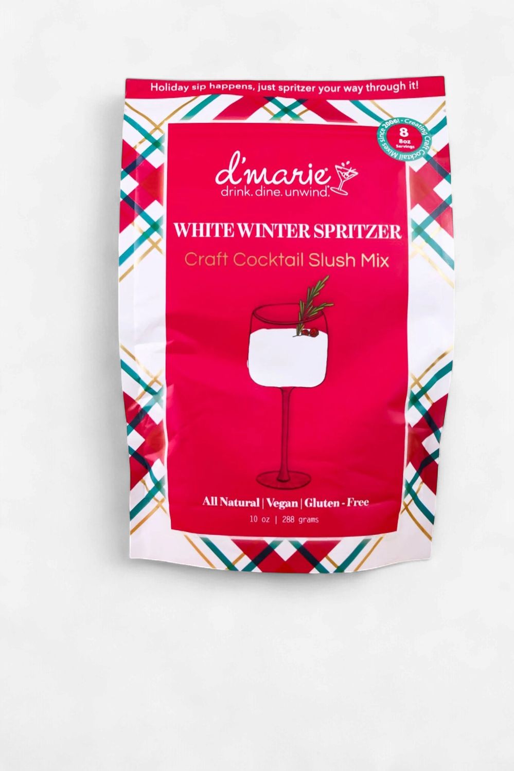 Xmas Cocktail Slush Mix White Winter Spritz
