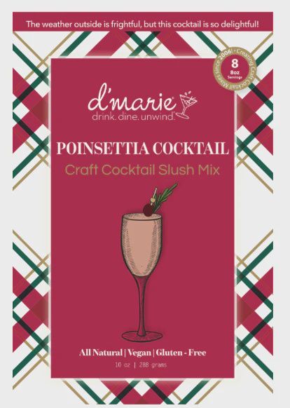 Xmas Cocktail Slush Mix Poinsettia