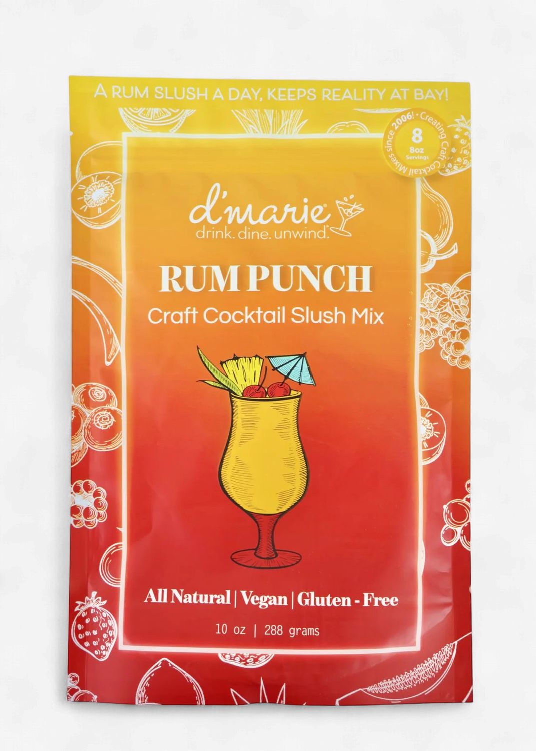 Cocktail Slush Mix Rum Punch