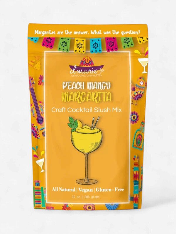 Cocktail Slush Mix Peach Mango Margarita