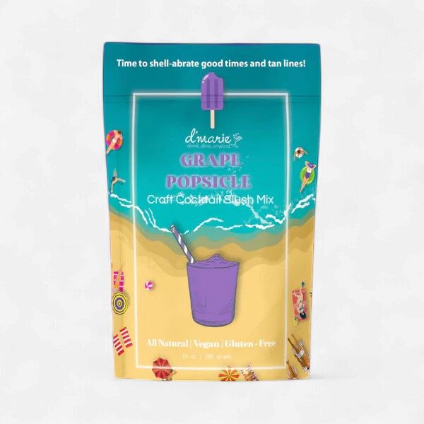 Cocktail Slush Mix Grape Popsicle