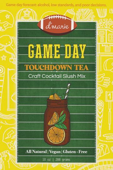 Game Day Cocktail Slush Touchdown Tea