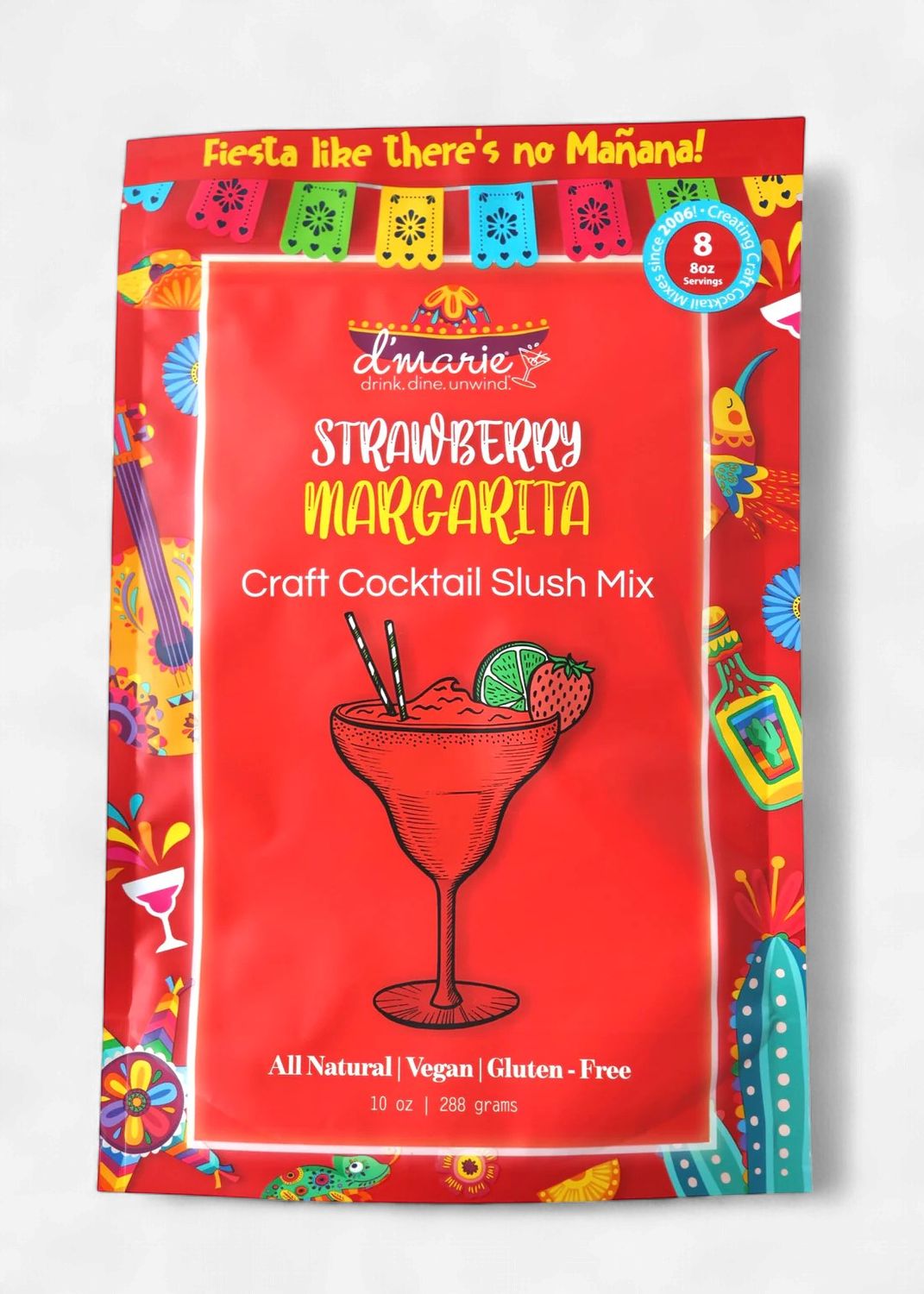Cocktail Slush Mix Strawberry Margarita