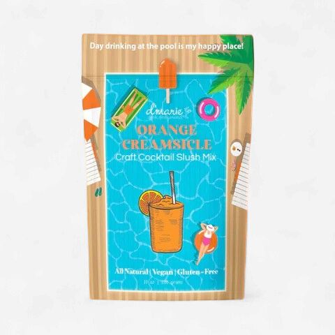 Cocktail Slush Mix Orange Creamsicle