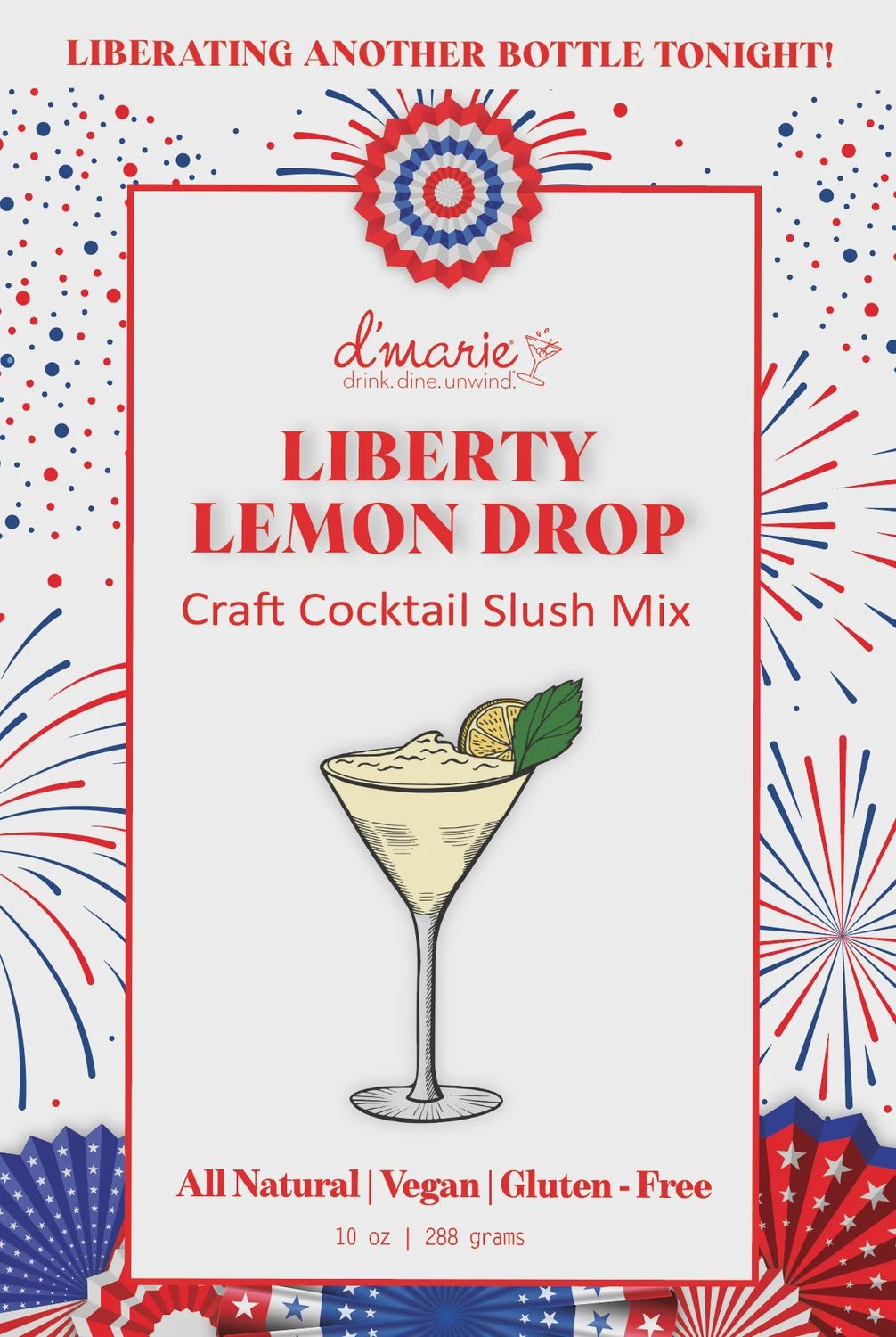 Cocktail Slush Mix Liberty Lemon Drop