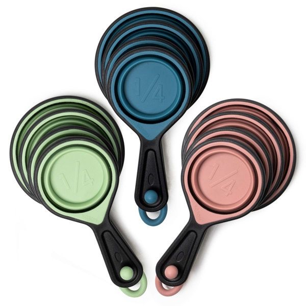 Colapsible Silicone Measuring Cups 4 pc set