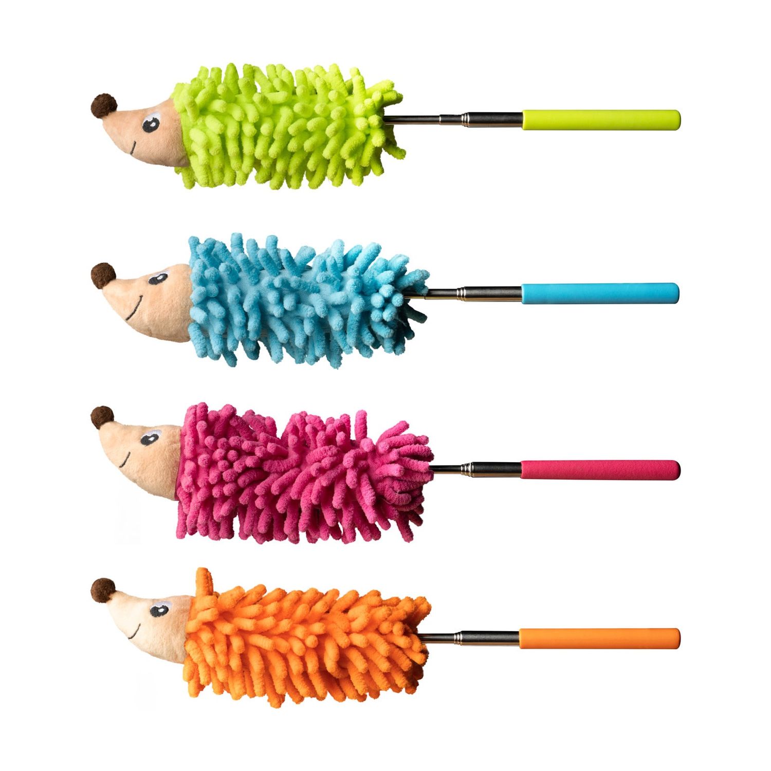 Ledgehog Ext Bendable Microfiber Duster 4 Colors Assorted