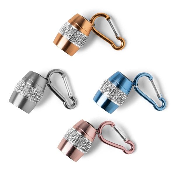 Good To Glow Keychain Flashlight 4 Styles Assorted