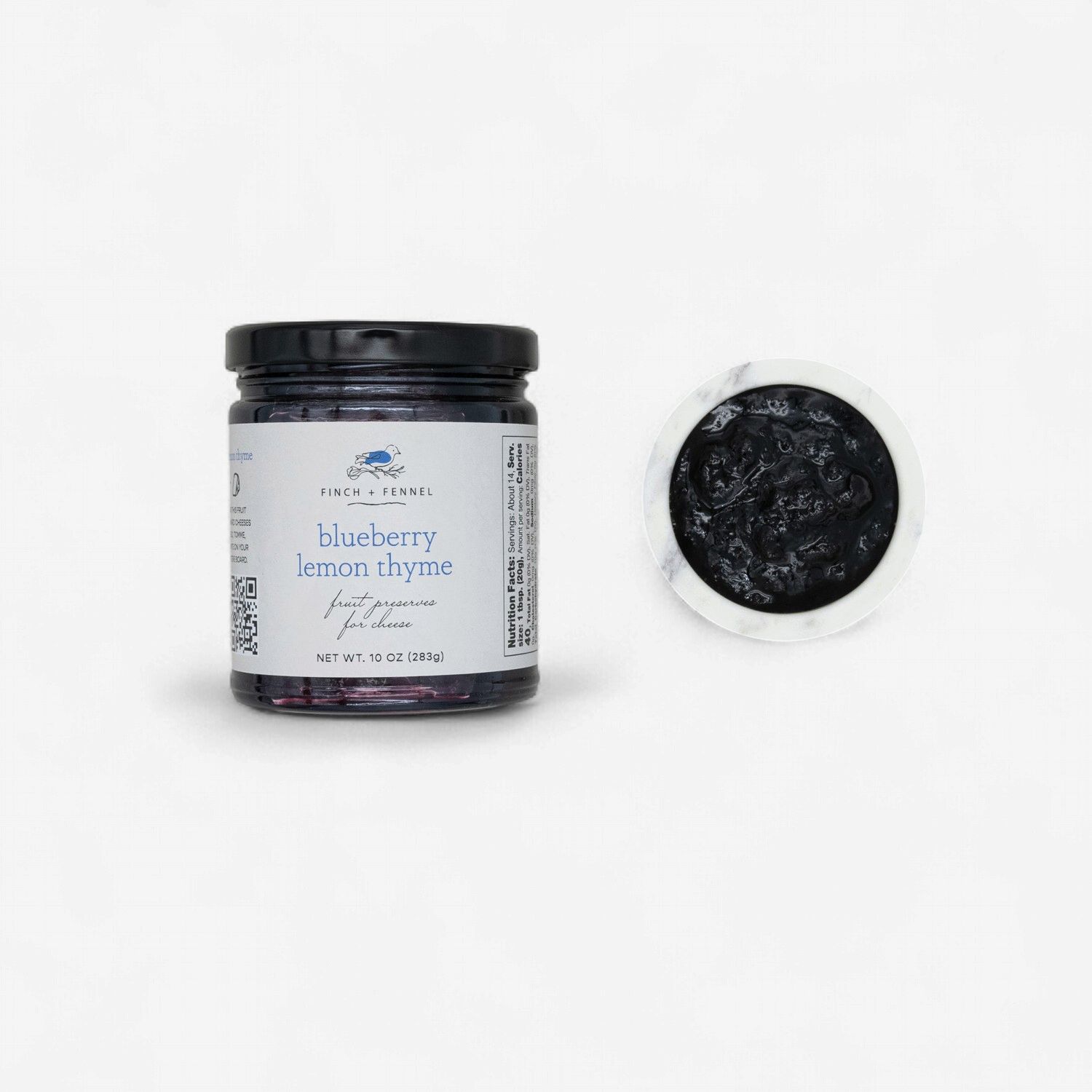 Finch + Fennel Blueberry Lemon Thyme Preserves