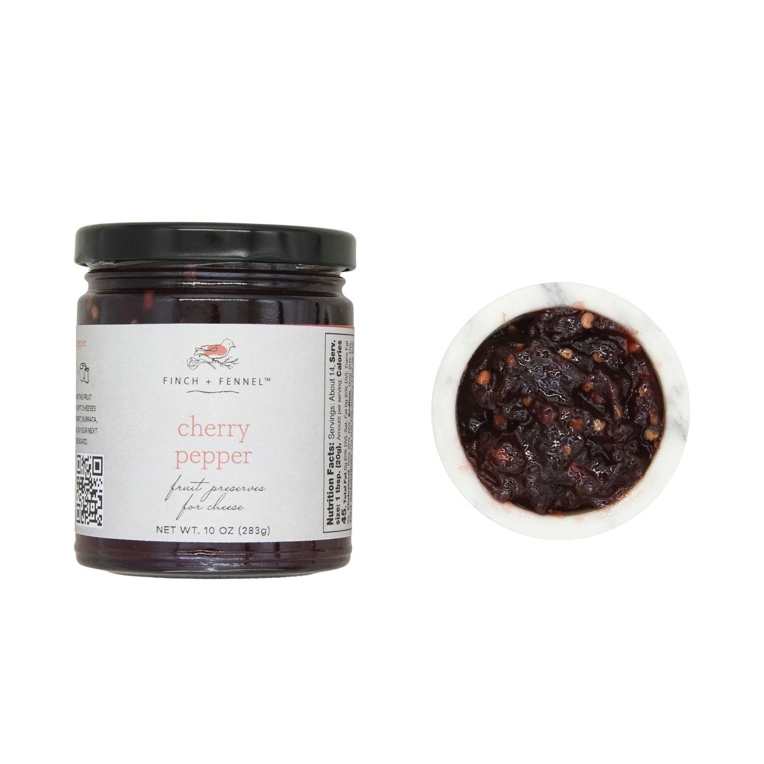 Finch + Fennel Cherry Pepper Fruit Preserves