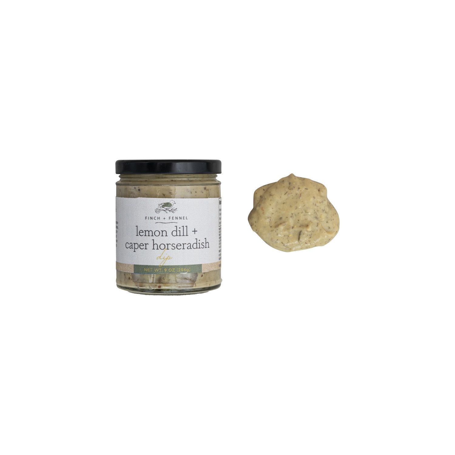 Finch + Fennel Lemon Dill + Caper Horseradish Dip
