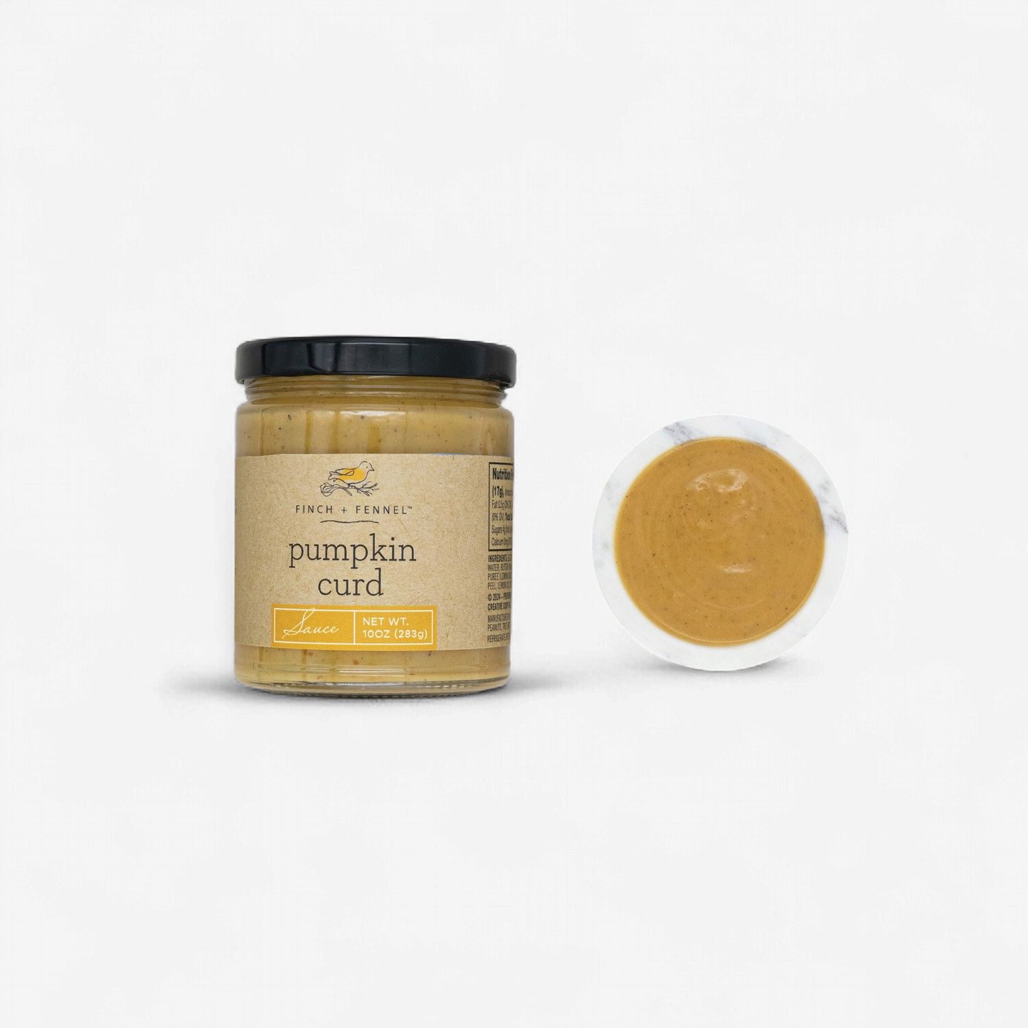 Finch + Fennel Pumpkin Curd