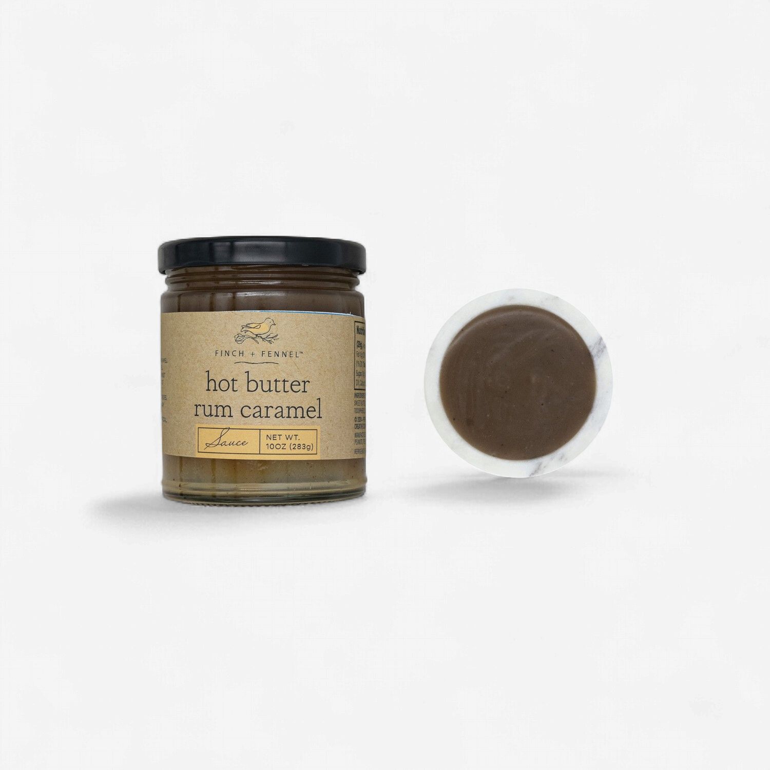 Finch + Fennel Hot Butter Rum Caramel Sauce
