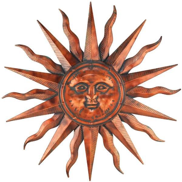 Copper Patina Sun