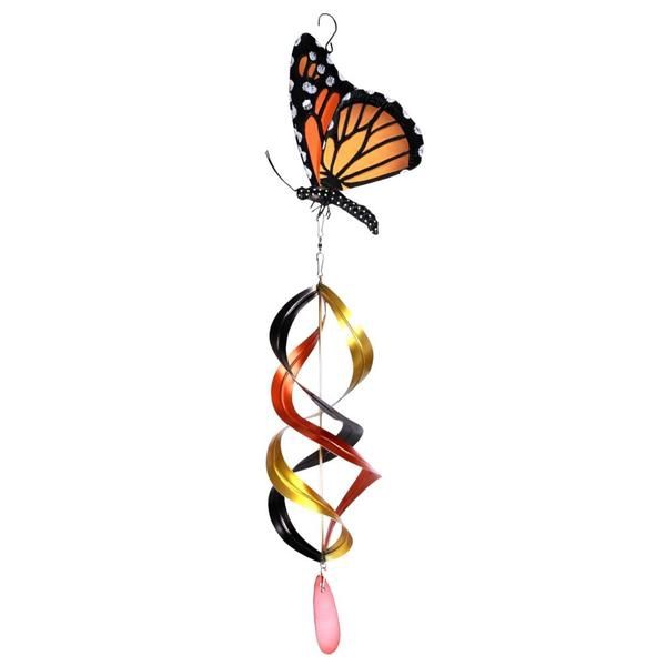 Hanging Wind Spinner Monarch
