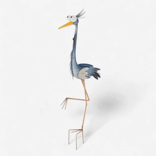 Goofy Bird Stake Heron
