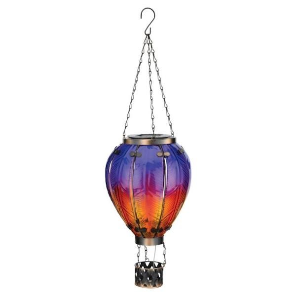 Solar Hot Air Balloon Large - Purple/Orange