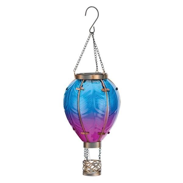 Solar Hot Air Balloon Small - Blue/Purple