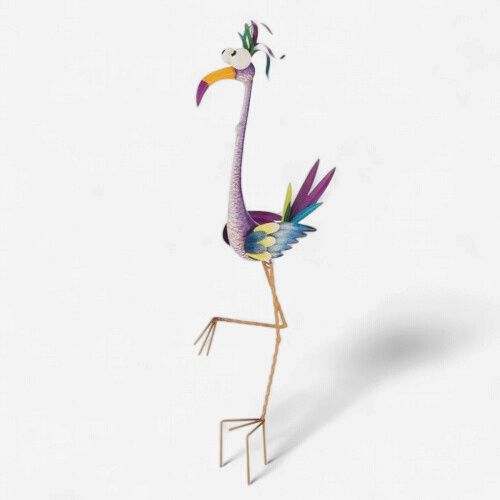Goofy Bird Stake Crane