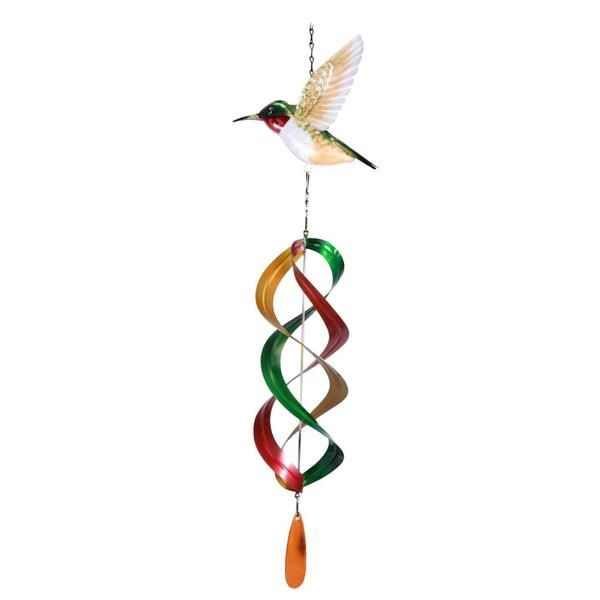 Hanging Wind Spinner Ruby Throated