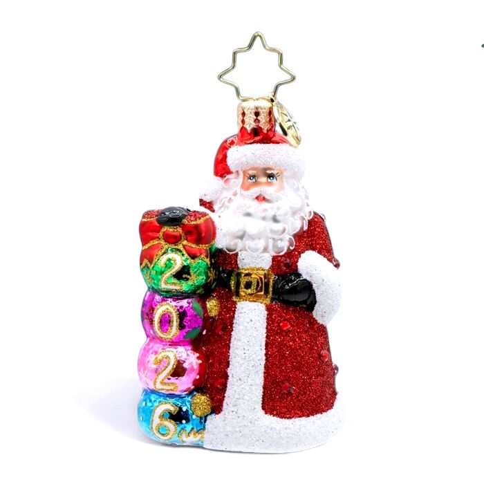 Dated 2026 Christmas Countdown Gem