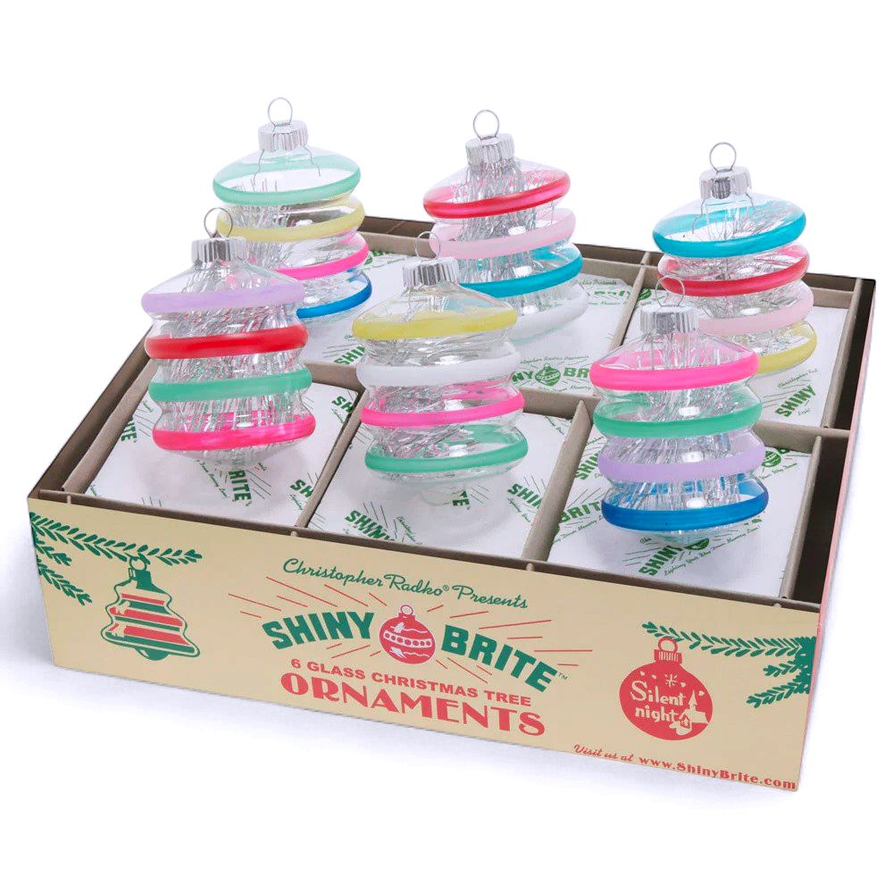 Vivid Vintage - 6 Count - 3.25" - Decorated Lanterns 6 Styles Assorted