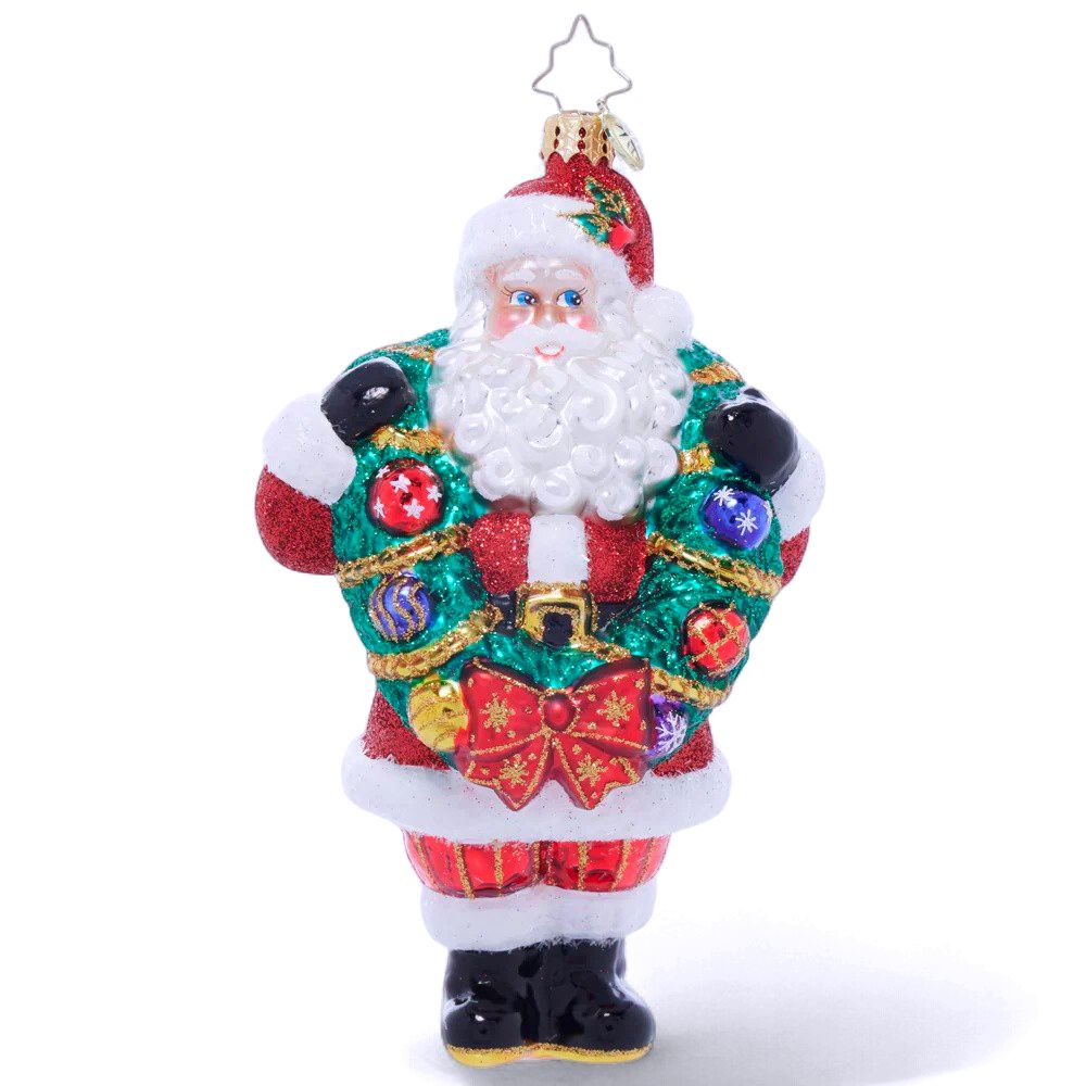 Wreath Wrangler Claus