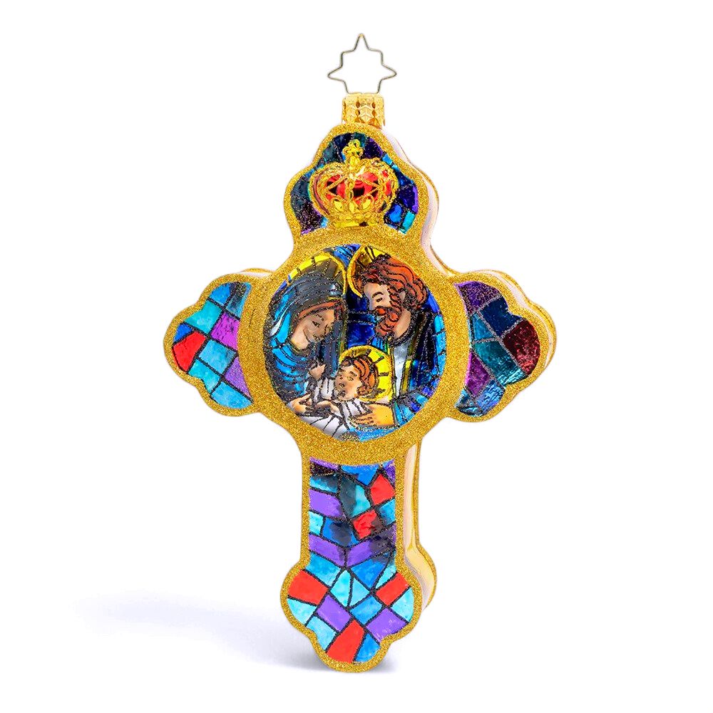 The Radiant Nativity Cross
