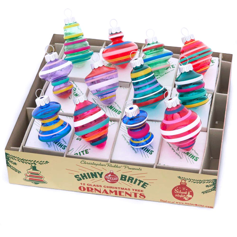 Vivid Vintage - 1.75" - Decorated Shapes 12 Count
